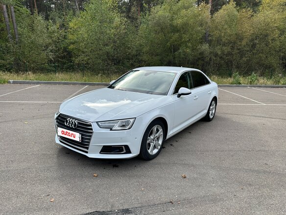 2016 Audi A4 V (B9), белый