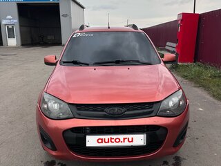2013 Lada (ВАЗ) Kalina II, оранжевый, 500000 рублей, вид 2