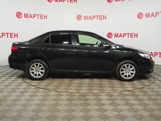 2010 Toyota Corolla X (E140, E150) Рестайлинг, чёрный, 920000 рублей, вид 4