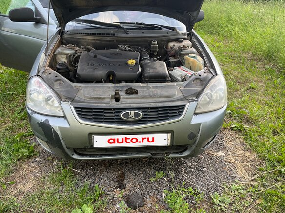 2010 Lada (ВАЗ) Priora I, серый - вид 2