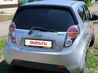2012 Chevrolet Spark III, серебристый, 449000 рублей, вид 3