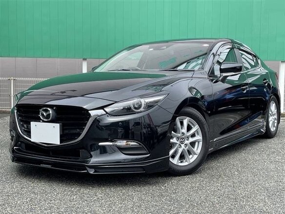 2019 Mazda Axela III Рестайлинг, чёрный, 1043000 рублей