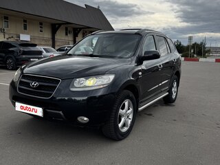 2007 Hyundai Santa Fe II, чёрный, 1350000 рублей, вид 1