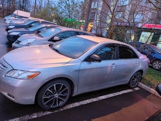 2008 Toyota Camry VI (XV40), серебристый, 665000 рублей, вид 3