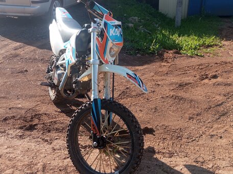 2019 Kayo Basic YX125, белый, 70000 рублей, вид 3