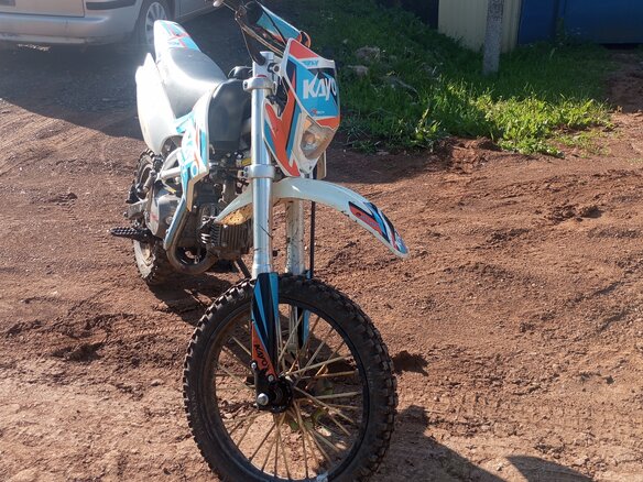 2019 Kayo Basic YX125, белый, 70000 рублей - вид 2