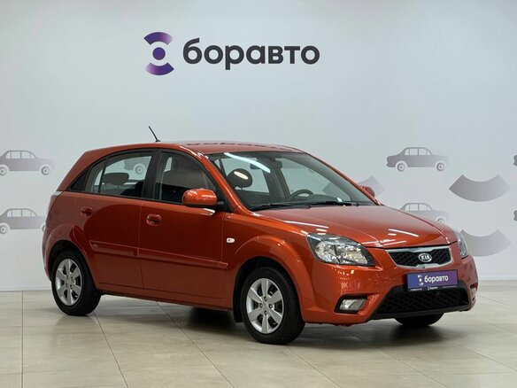 2010 Kia Rio II Рестайлинг, оранжевый, 775000 рублей - вид 2