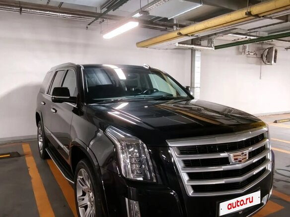 2018 Cadillac Escalade IV, чёрный, 6100000 рублей - вид 6