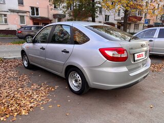 2016 Lada (ВАЗ) Granta I, серебристый, 350000 рублей, вид 4