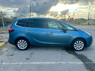 2013 Opel Zafira C, голубой, 1300000 рублей, вид 4