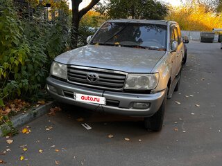 2006 Toyota Land Cruiser 100 Series Рестайлинг 2, серебристый, 1150000 рублей, вид 1