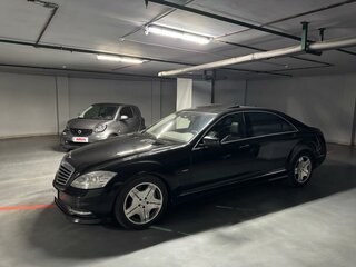 2011 Mercedes-Benz S-Класс 500 Long V (W221) Рестайлинг, чёрный, 2100000 рублей, вид 3