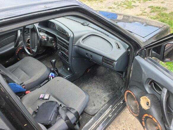 2011 Lada (ВАЗ) 2114, чёрный, 70000 рублей - вид 4