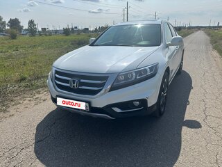 2014 Honda Crosstour I Рестайлинг, белый, 1600000 рублей, вид 3