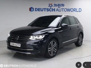 2022 Volkswagen Tiguan II Рестайлинг, чёрный, 2810000 рублей, вид 1
