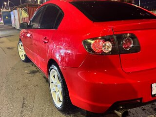 2006 Mazda 3 I (BK) Рестайлинг, красный, 300000 рублей, вид 4