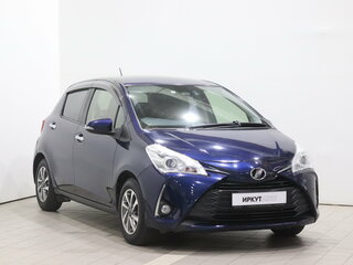2019 Toyota Vitz III (XP130) Рестайлинг, синий, 980000 рублей, вид 3