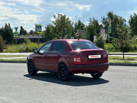 2007 Skoda Fabia I Рестайлинг, красный, 280000 рублей - вид 1
