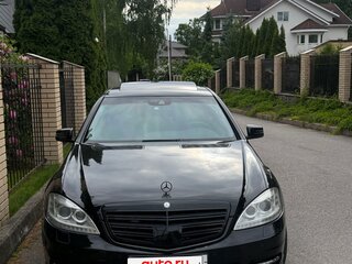 2009 Mercedes-Benz S-Класс 350 V (W221) Рестайлинг, чёрный, 1800000 рублей, вид 3