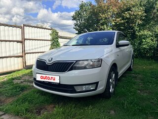 2014 Skoda Rapid I, белый, 760000 рублей, вид 3