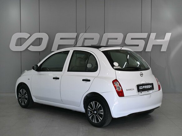 2008 Nissan March III (K12), белый, 539000 рублей - вид 1