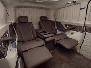 2025 Mercedes-Benz V-Класс Long 300 d длинный III (W447) Рестайлинг 2, чёрный, 32800000 рублей, вид 5