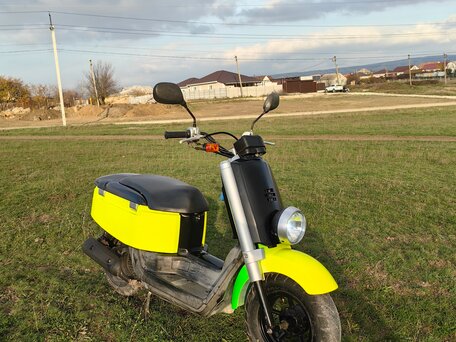 2014 Yamaha VOX, жёлтый, 100000 рублей, вид 2