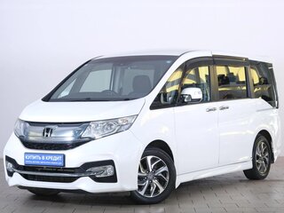 2015 Honda Stepwgn Spada V, белый, 1899000 рублей, вид 3