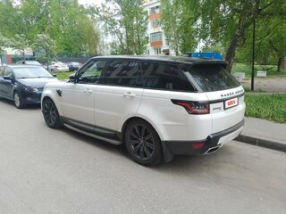 2021 Land Rover Range Rover Sport MHEV II Рестайлинг, белый, 7500000 рублей, вид 4