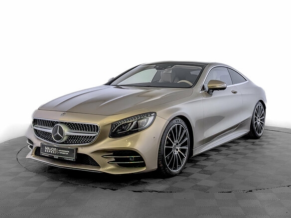 2018 Mercedes-Benz S-Класс 560 4MATIC VI (W222, C217) Рестайлинг, золотистый, 8810000 рублей