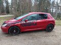 2005 Peugeot 307 I, красный - вид 4