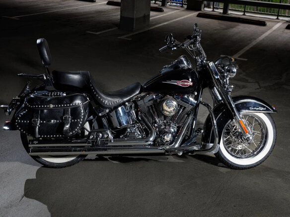 2007 Harley-Davidson Heritage, чёрный, 700000 рублей - вид 15
