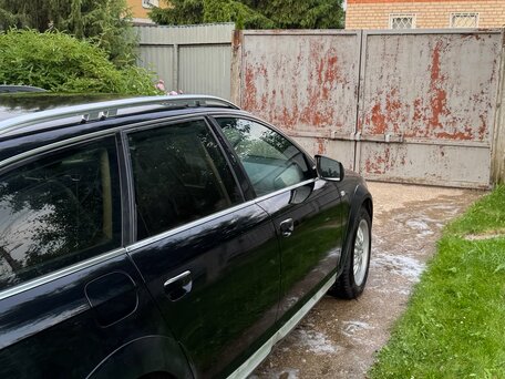 2008 Audi A6 allroad II (C6), чёрный, 1120000 рублей, вид 2