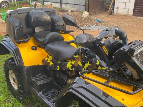 2011 BRP Can-Am Outlander MAX 650, жёлтый, 650000 рублей, вид 3
