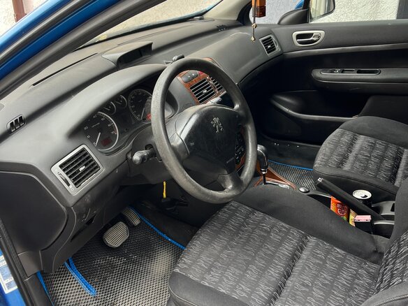 2004 Peugeot 307 I, синий, 300000 рублей - вид 3
