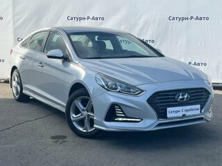 2019 Hyundai Sonata VII (LF) Рестайлинг, серебристый, 1750000 рублей, вид 3