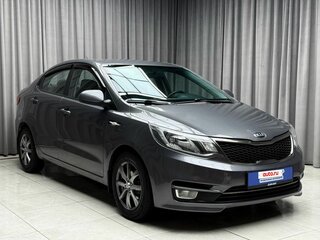 2016 Kia Rio III Рестайлинг, серый, 999000 рублей, вид 1