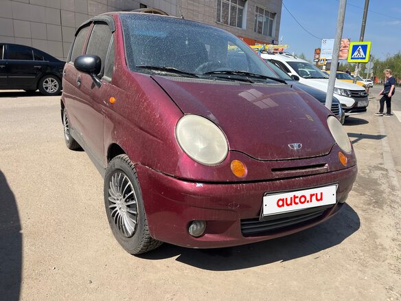2008 Daewoo Matiz I Рестайлинг, красный, 180000 рублей - вид 6
