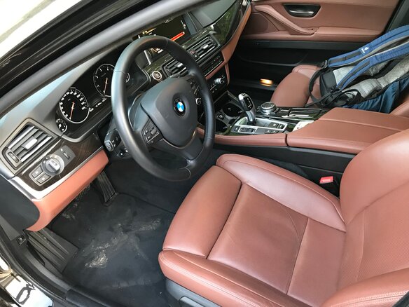 2015 BMW 5 серии 530d xDrive VI (F10/F11/F07) Рестайлинг, чёрный, 3620000 рублей - вид 12
