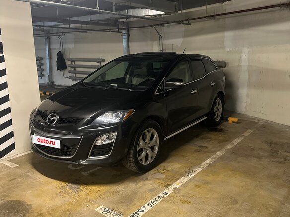 2011 Mazda CX-7 I Рестайлинг, чёрный