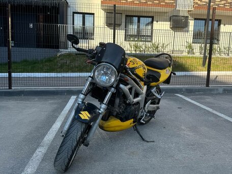 2002 Suzuki SV 650, жёлтый, 255000 рублей, вид 4