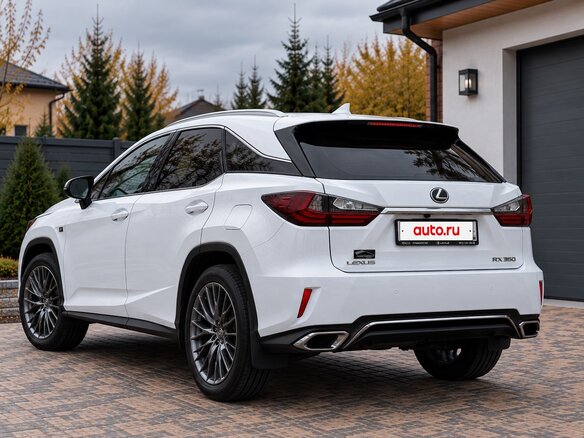 2017 Lexus RX 350 IV, белый, 4000000 рублей - вид 4