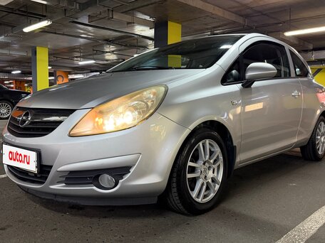 2008 Opel Corsa D, серебристый, 830000 рублей, вид 2