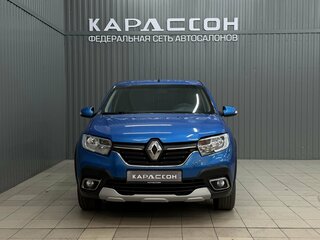 2020 Renault Logan Stepway II Рестайлинг, синий, 1118000 рублей, вид 4