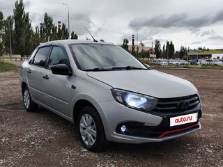 2018 Lada (ВАЗ) Granta I Рестайлинг, серебристый, 370000 рублей, вид 3