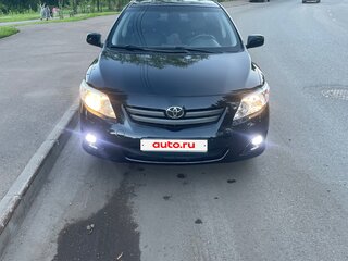 2008 Toyota Corolla AMT X (E140, E150), чёрный, 650000 рублей, вид 4