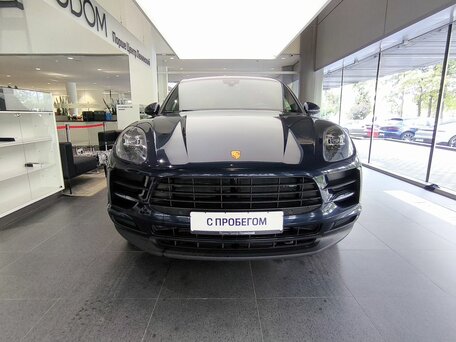 2020 Porsche Macan I Рестайлинг, синий, 5980000 рублей, вид 2