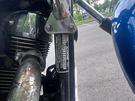 2007 Honda VT 750, синий, 420000 рублей, вид 5