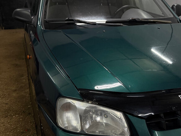 2001 Hyundai Accent ТагАЗ II, зелёный - вид 16