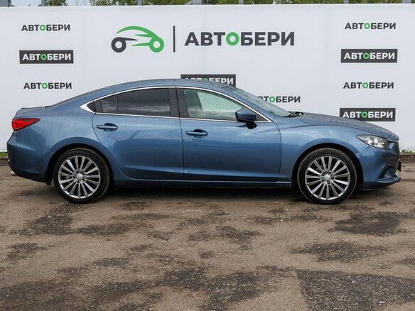 2017 Mazda 6 III (GJ) Рестайлинг, синий - вид 3